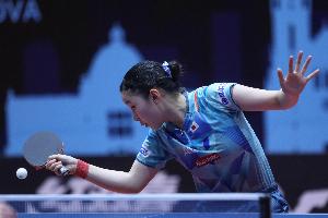 張本美和1-3遭大藤沙月逆轉(zhuǎn)，無緣中國(guó)澳門賽女單8強(qiáng)