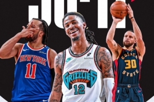 體育畫報(bào)排新賽季Top50-11：庫(kù)里11 濃眉13 小卡14 KD15 哈登27