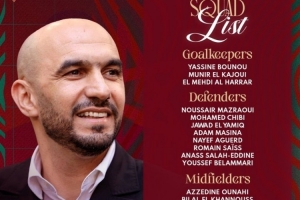摩洛哥新一期名單：布努、阿姆拉巴特、迪亞斯在列，阿什拉夫傷缺