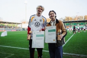 德國足協(xié)官方：沃爾特馬德獲得公平競賽獎，德國杯奪冠后安慰對手