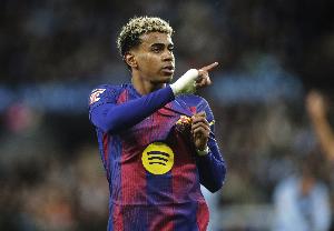 4球3助攻！亞馬爾近6場(chǎng)比賽場(chǎng)均獲評(píng)8.53分，是五大聯(lián)賽同期最高