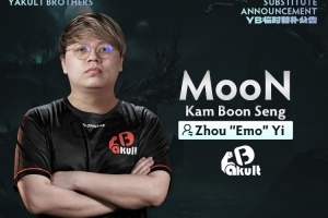 YB官宣：Emo因個(gè)人身體健康原因暫時(shí)修養(yǎng) MooN替補(bǔ)征戰(zhàn)夢(mèng)幻聯(lián)賽
