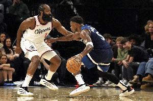 快船客場(chǎng)背靠背！ESPN預(yù)測(cè)明天勝率：快船31.9% 森林狼68.1%