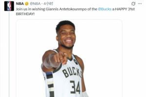 NBA祝字母哥生快！評論區(qū)各家球迷瘋狂招募：速來我湖！快來我勇